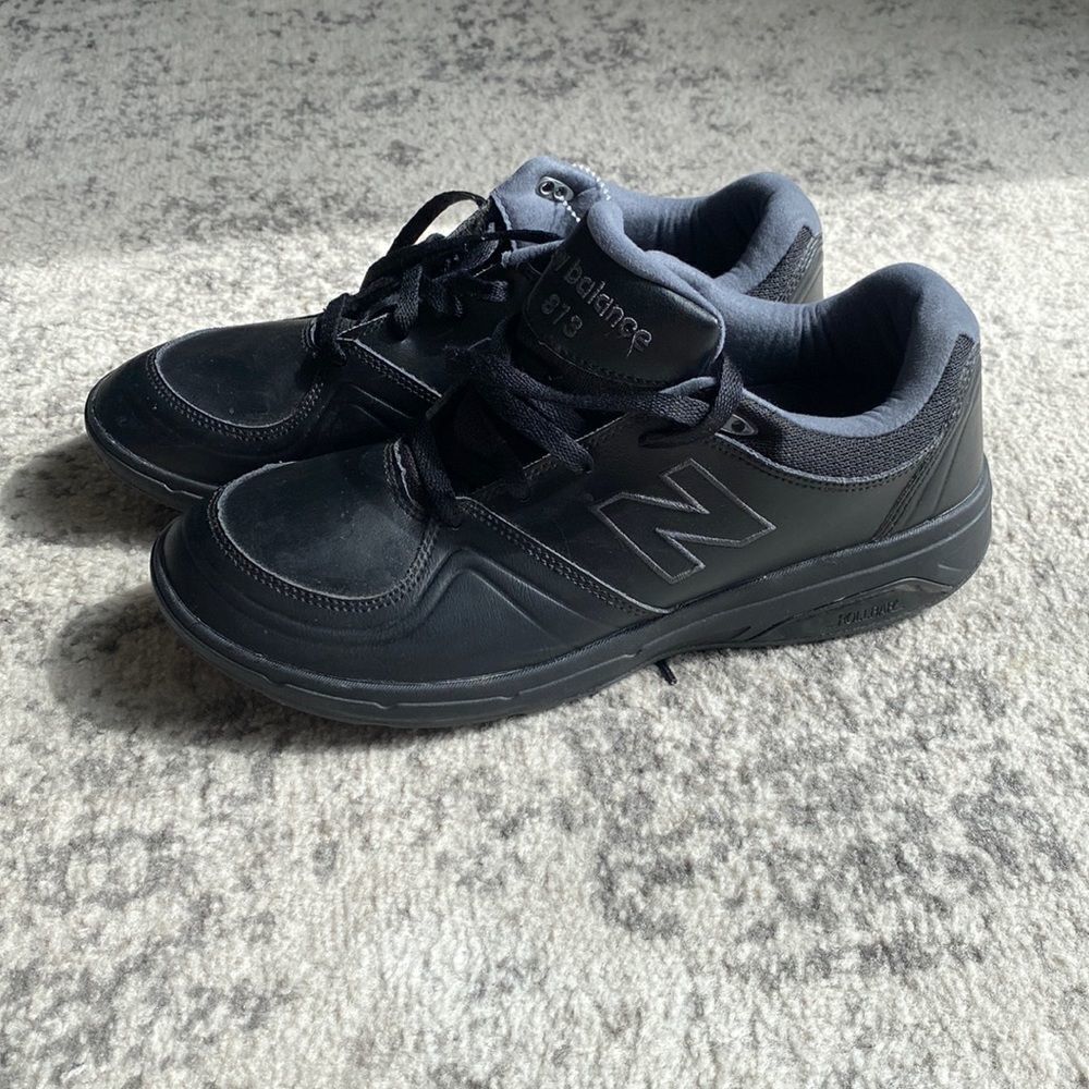 New Balance Women's 813v1 Walking Shoe, Size 12 triple black EUC‎